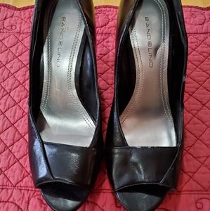 Bandolino Black size 7 Wedgeheel